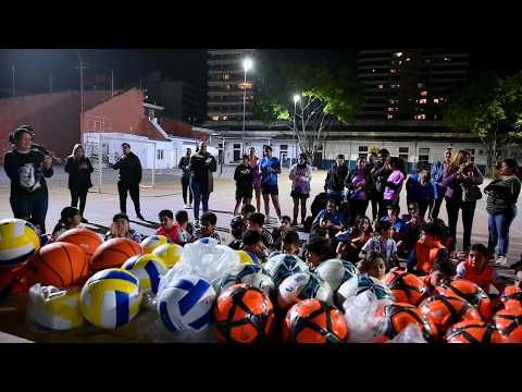 Complejos municipales reciben kits de entrenamiento para Fútbol Formativo infantil