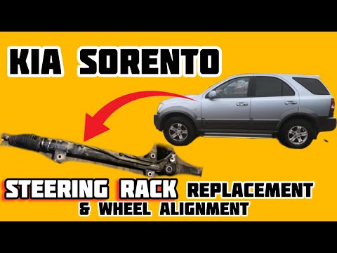 Kia - Steering Rack replaced, and Wheel Alignment [How To]