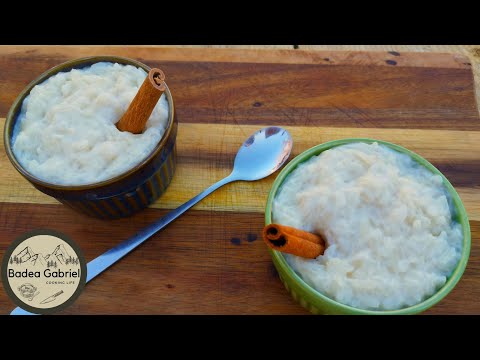 Rice pudding recipe like my mother did at home when I was a kid.