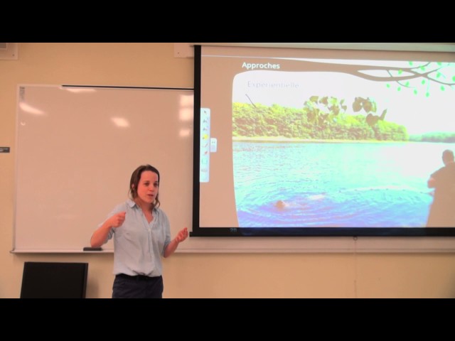 Conférence: «Dimension expérientielle et citoyenne en biologie au Cégep» par Emilie Boulay