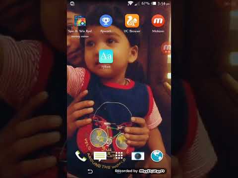 How to change font style in HTC desire 820s