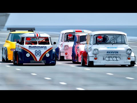 Supervans Monster battle at Drag Race 20 KM