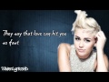 Miley Cyrus - My Darlin' (Ft. Future) - Lyrics ...