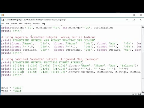 Python 4s Supplemental Using The String Format Method