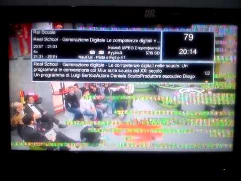 TV DX: DVB-T Tropo Reception of Rai Mux 2 in Pyrgos, SW Greece