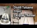 Fractional Distillation of Lacquer Thinner to Obtain Toluene Fractional Distillation of Lacquer Thinner to Obtain Toluene