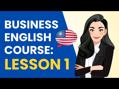 Business English Course - Lesson 1 - Essential Job Vocabulary