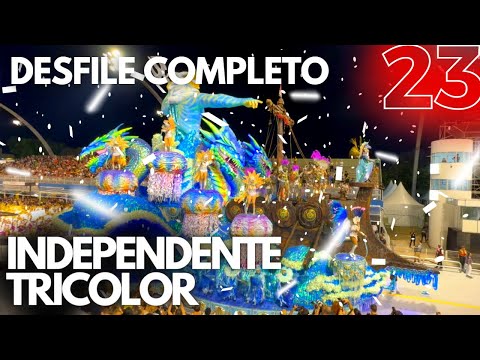 Desfile INDEPENDENTE TRICOLOR 2023 Completo em 4K