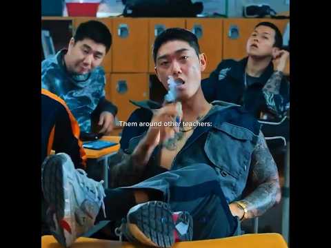 They Thought They Were Gangsters Until the Real One Walked In 🔥#teachyoualesson #kimmuyeol #jinkijoo