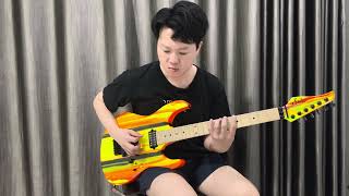 Video thumbnail for Suhr 80s Shred Neon Drip MKII Solo เรือเล็กควรออกจากฝั่ง｜ BY｜Tomsong톰송 by TomSong톰송 Official