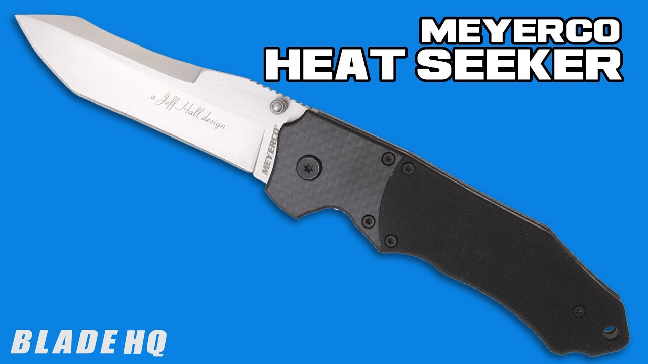Meyerco Heat Seeker Spring Assisted Knife (3.625" Satin)