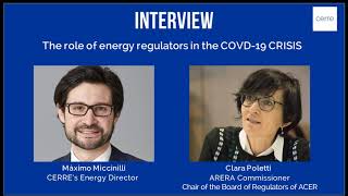 COVID-19 and the role of energy regulators: 5 questions to Clara Poletti, Commissioner at ARERA video