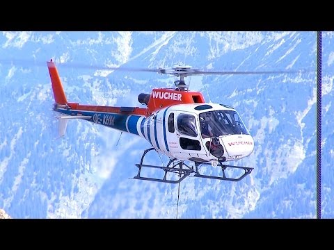 Montafon.TV - Stellen der Materialseilbahn