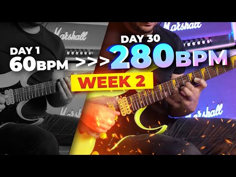 4-Week Program to Master Alternate Picking Technique (Week 2)