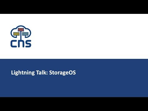Lightning Talk: StorageOS