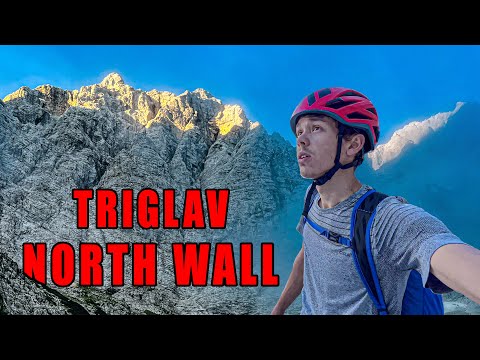 Free Solo Climbing Triglav North Wall | Slovenian Route