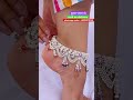 New Designer Silver Bridal Payal With 20 Discount Shorts Bridal Payal