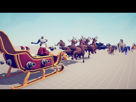 Holiday Faction vs EVERY FACTION｜Totally Accurate Battle Simulator TABS