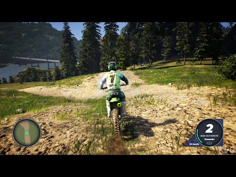 Monster Energy Supercross 5 - Kawasaki KX 450 - Open World Free Roam Gameplay (PC UHD) [4K60FPS]