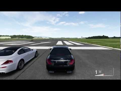 Forza 4 Mercedes CL65 amg vs BMW m6 top gear