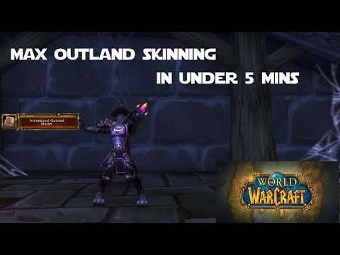 Level Up Outland Skinning in Under 5 Minutes! - World of Warcraft Guides