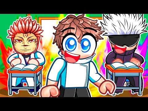 Mist Goes to JJK SCHOOL in Roblox Strongest Battlegrounds!