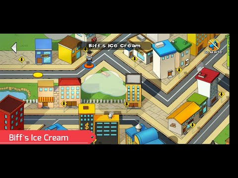 Biff`s Ice Cream / Robbery Bob / Downtown / Gaming walkthrough / Gameplay Robbery Bob