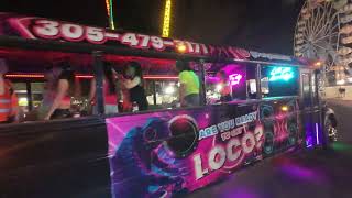 Dangerous You decide. Party Bus with RIDE Argentina
