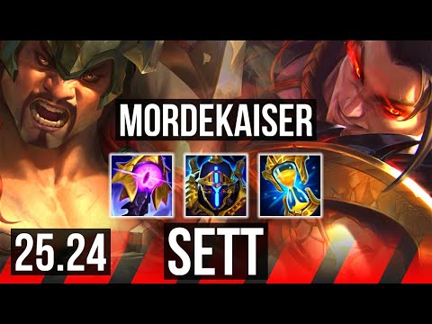 MORDEKAISER vs SETT (TOP) | KR Diamond | 25.24