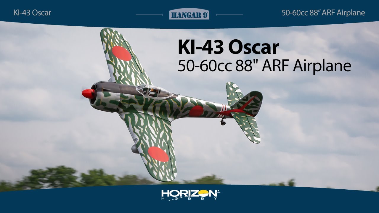 Hangar 9 Nakajima Ki-43 Oscar 2.2m ARF