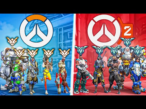 OW1 Grandmasters VS OW2 Grandmasters - WHO WINS?!