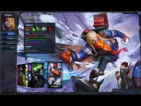 [SKIN SPOTLIGHT] Schneetag Singed (HD-German)