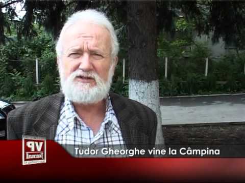 Tudor Gheorghe vine la Câmpina