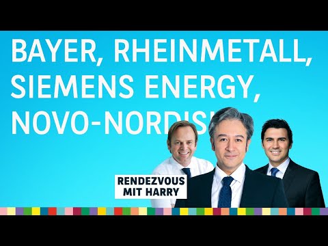 Bayer, Rheinmetall, Siemens, Novo-Nordisk, Nike, Palantir und Gold - Rendezvous mit Harry vom 29.12.