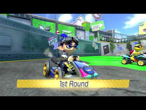 Mario Kart 8 Deluxe | NEW Splatoon Level - Urchin Underpass