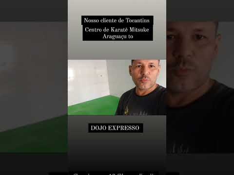 Centro de Karatê Mitsuke Araguaçu to cliente Dojo Expresso! #mma #karate  #ifc #tocantins #brasilia