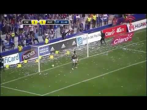 Emelec vs aucas (2-1)