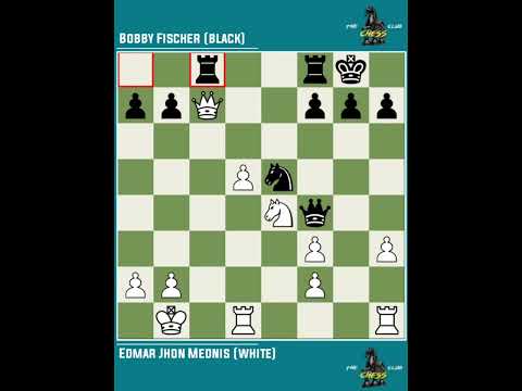 E. Jhon Mednis vs Bobby Fischer ◉ USA Championship 1963 | Fischer vs Future Author & Analyst