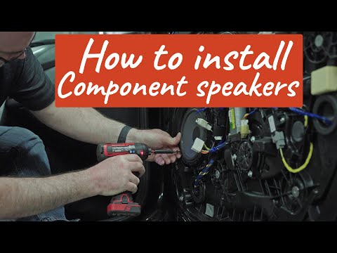 How to install component car speakers | Crutchfield
