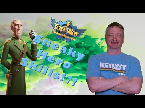 Top War  - 4 Best Heroes with Hidden Hero Skills and WHY