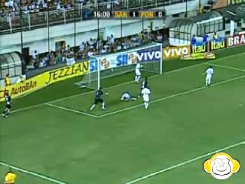 Melhores Momentos - Santos 1 x 1 Ponte Preta - 21-01-2010 - Paulistão