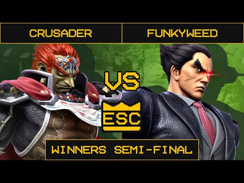 ESC 31 Smash Ultimate Winners Semi-Final - Crusader (Ganondorf) Vs. Funkyweed (Kazuya)