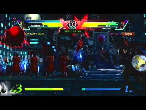 -UMVC3- NOM NOM KNIGHT [ZERO/TASK/SENT] Vs. timezone916 [AMA/SENT/RYU] |138|