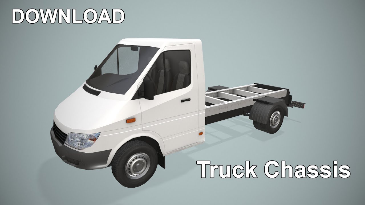 Telaio per camion -415- Modello 3D