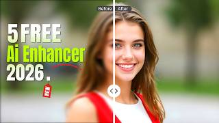 5 Best AI Photo Enhancer 2026 | The Best Image Upscale AI (100% FREE)