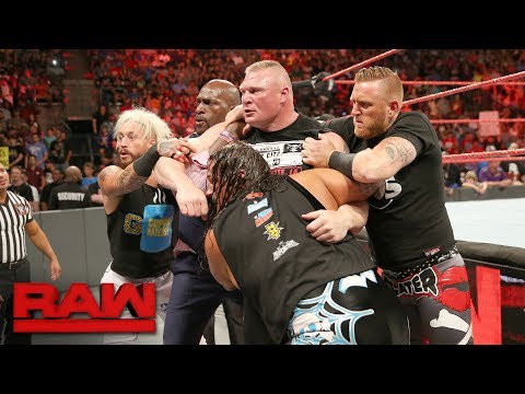Samoa Joe And Brock Lesnar’s Brawl Does Giant Numbers In Raw’s Youtube Rankings For 6/13