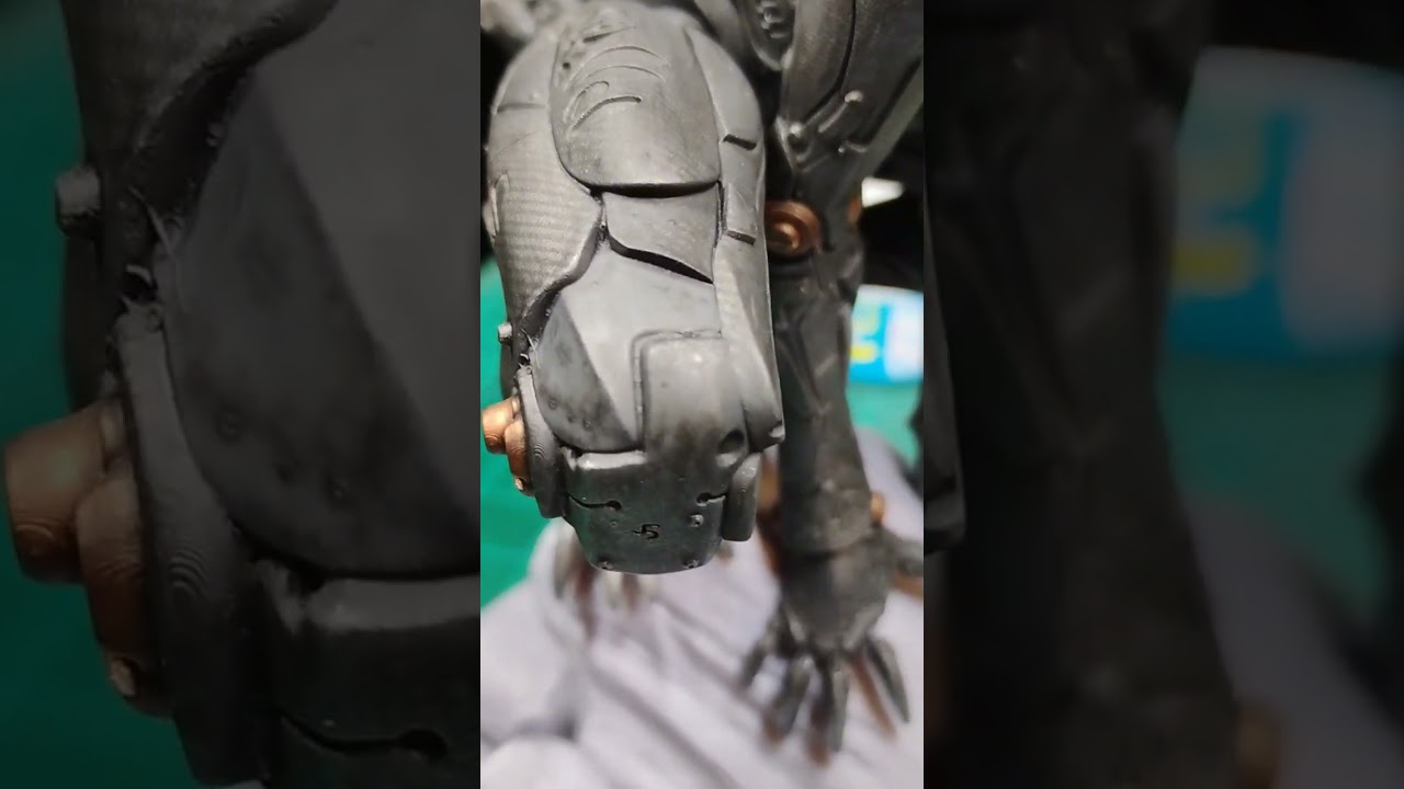 Xenoborg WIP Paint progress. #horror #scifi #3dprinting #alien
