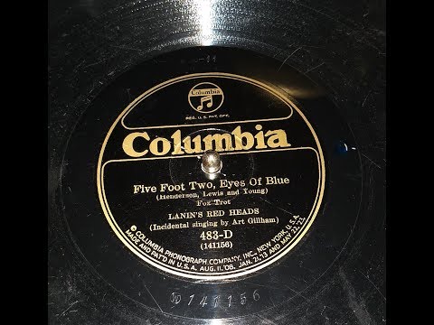 "Five Foot Two, Eyes Of Blue" by Lanin's Red Heads (Victor Credenza)