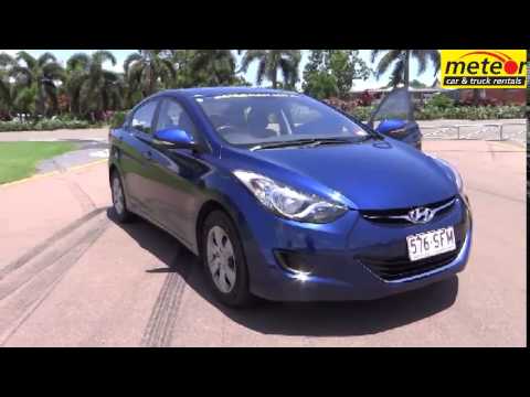 Thumbnail for Meteor Car & Truck Rental - Blue Hyundai Elantra 4 door sedan -- Automatic by Meteor (car)