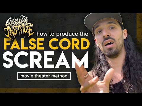 How to false cord scream (movie theater method)